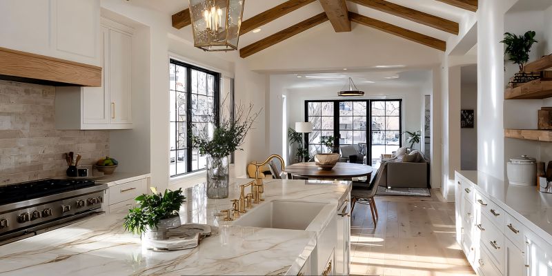 Modern Farmhouse Interior: A Rustic Yet Contemporary Design