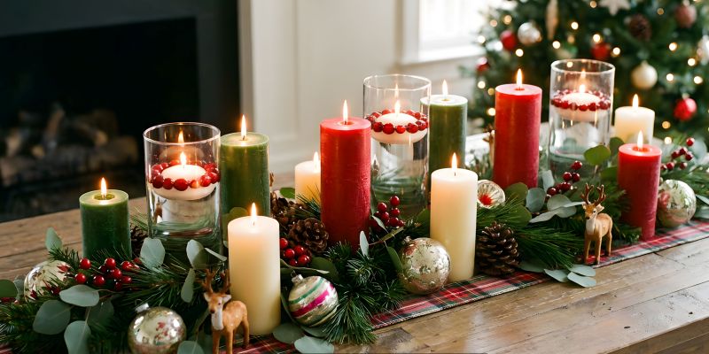 Festive DIY Table Centerpieces for Noche Buena