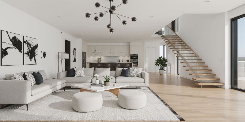 Stylish Open Concept Living Room Ideas