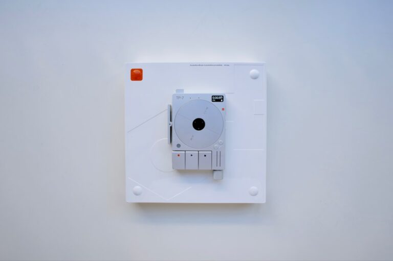 Photo Smart thermostat installation