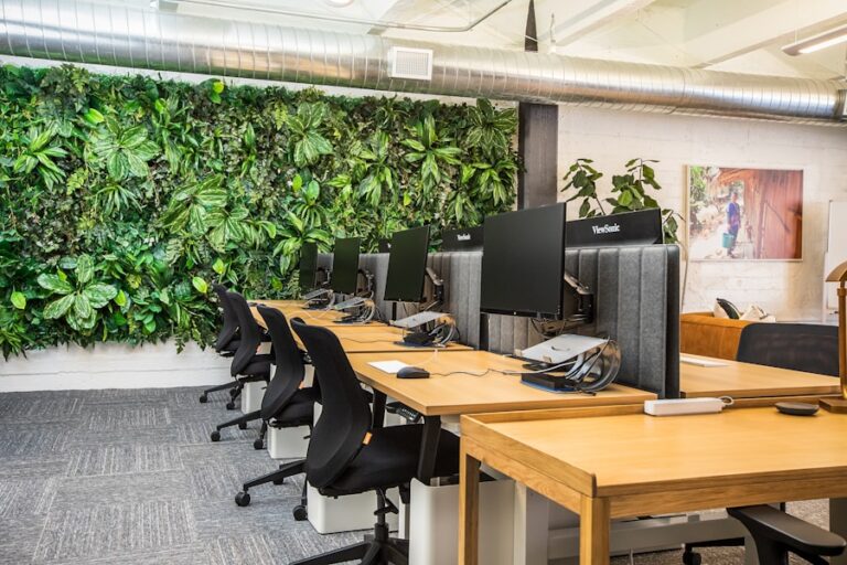 Photo Biophilic office design